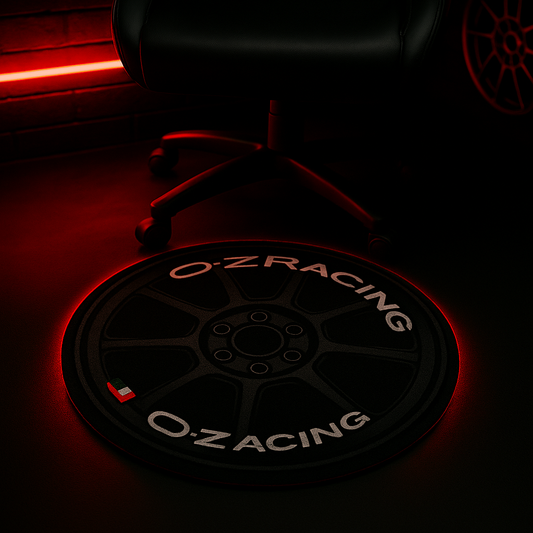 Oz racing / ferrari wheel rug