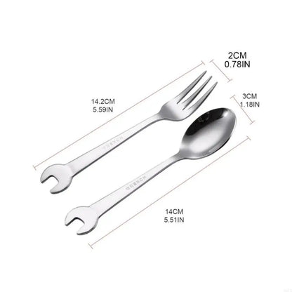Wrench spoon and fork