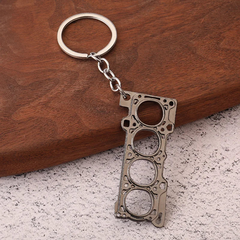 Stainless Steel Car Keychains