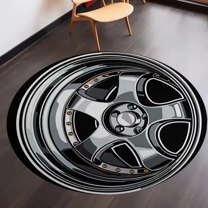 wheel rug