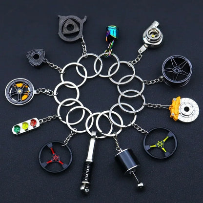 Stainless Steel Car Keychains