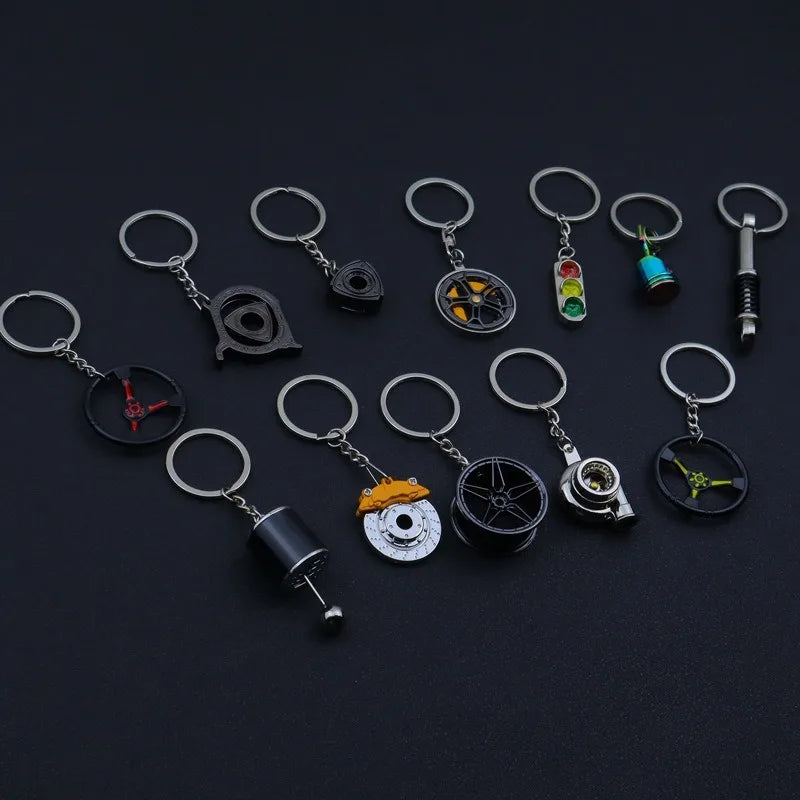 Stainless Steel Car Keychains