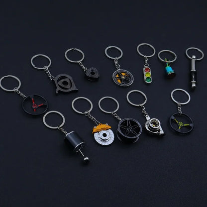 Stainless Steel Car Keychains