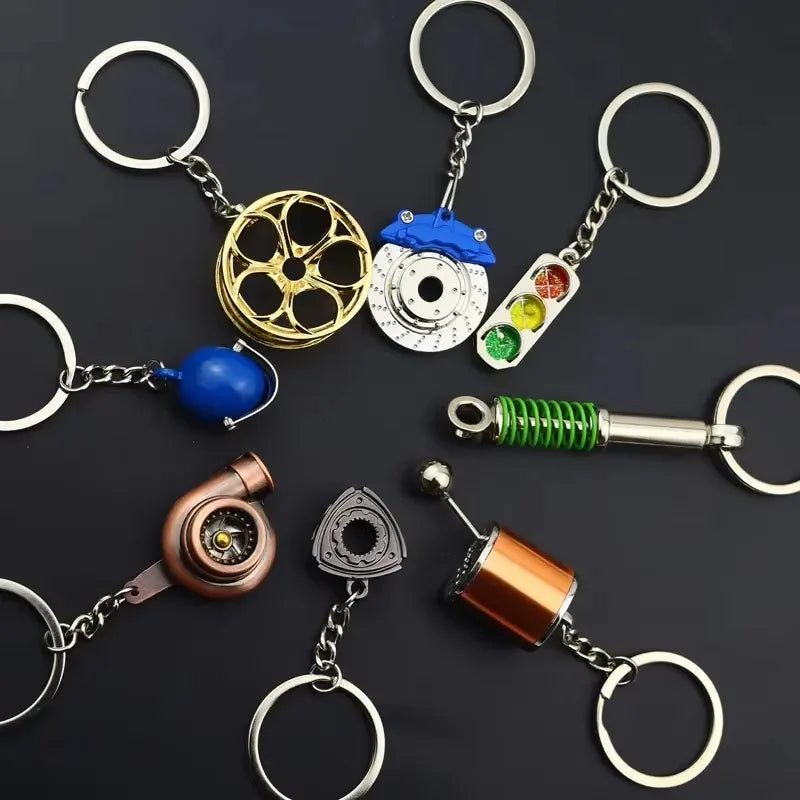 Stainless Steel Car Keychains